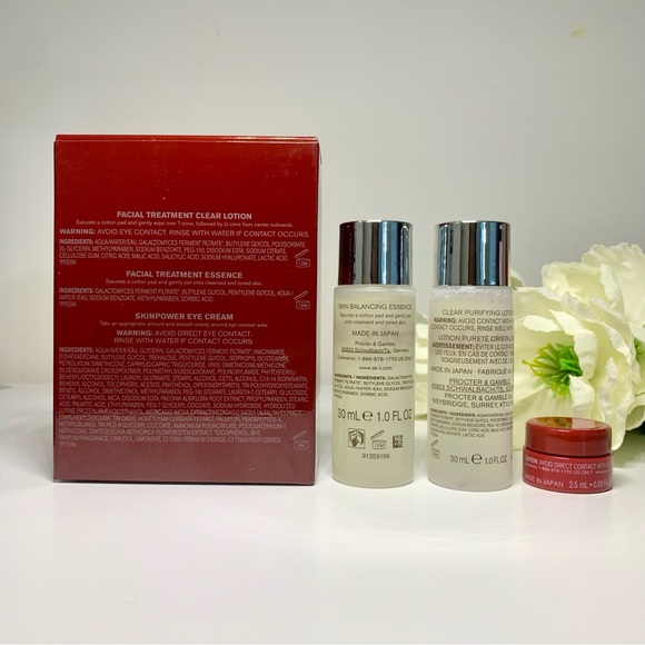 SK-II PITERA Kit (3pc Set) Eye Cream, Essence, Treatment Lotion LOT New In Box - Picture 8 of 9